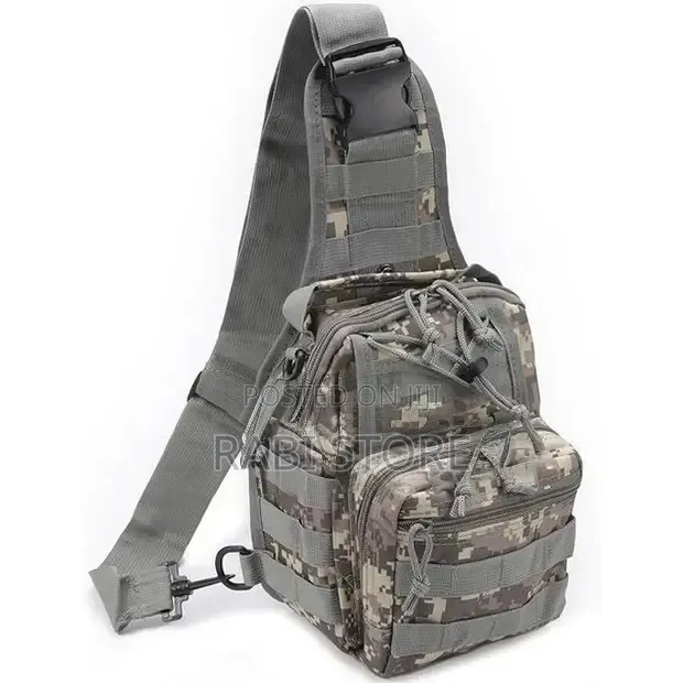 1 Piece of Tactical Shoulder Sling Bag Small Outdoor Chest Pack