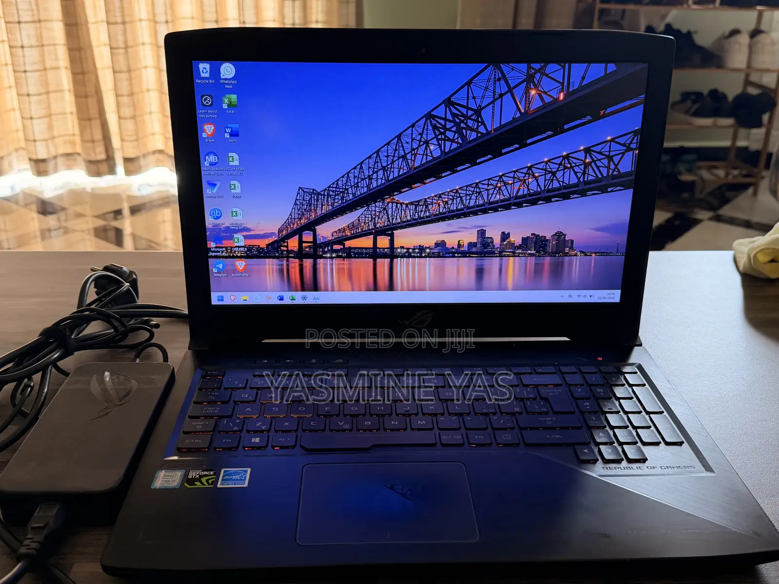 Laptop Asus ROG Strix GL703 8GB Intel Core i5 SSD 256GB