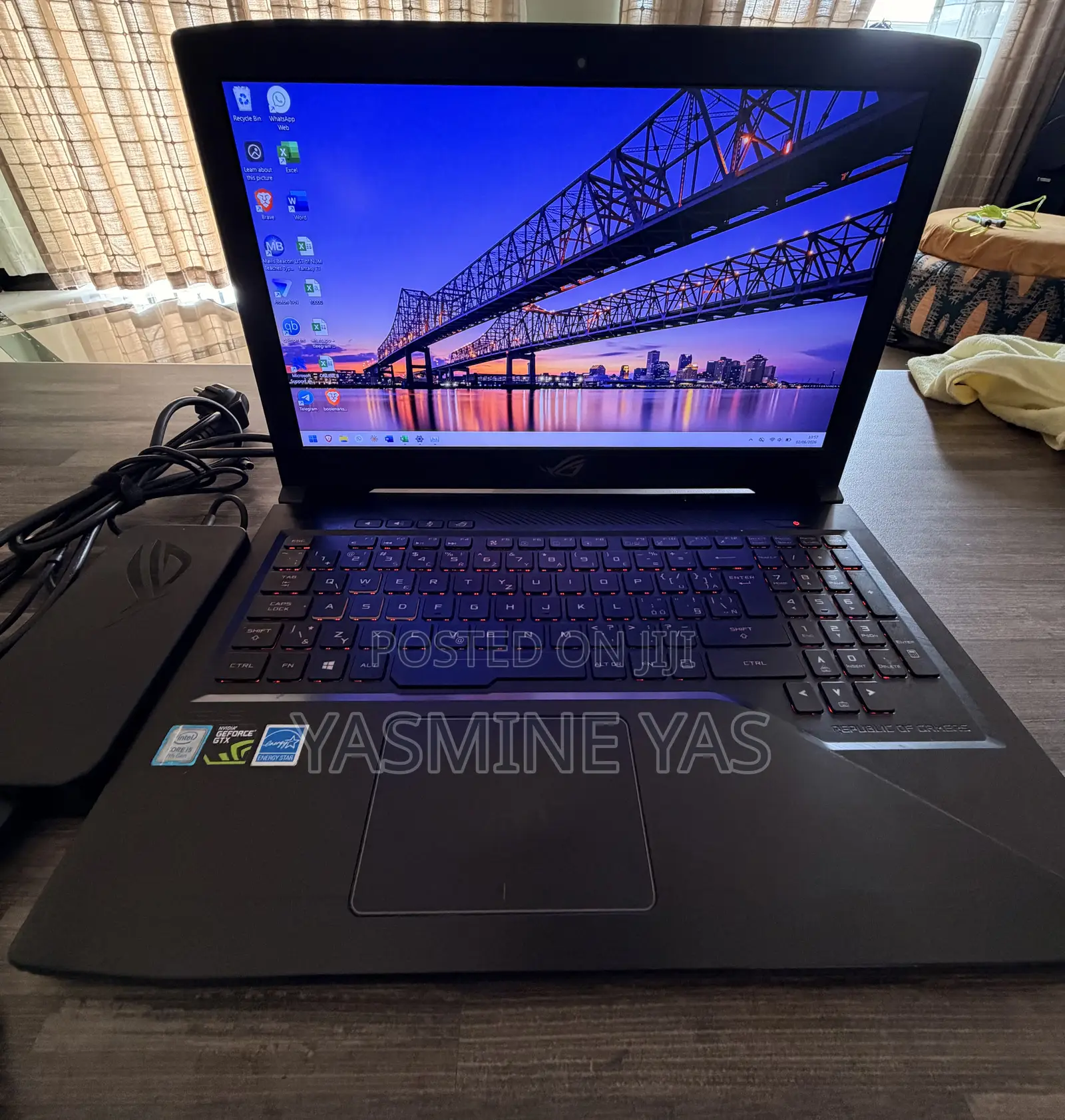 Laptop Asus ROG Strix GL703 8GB Intel Core i5 SSD 256GB