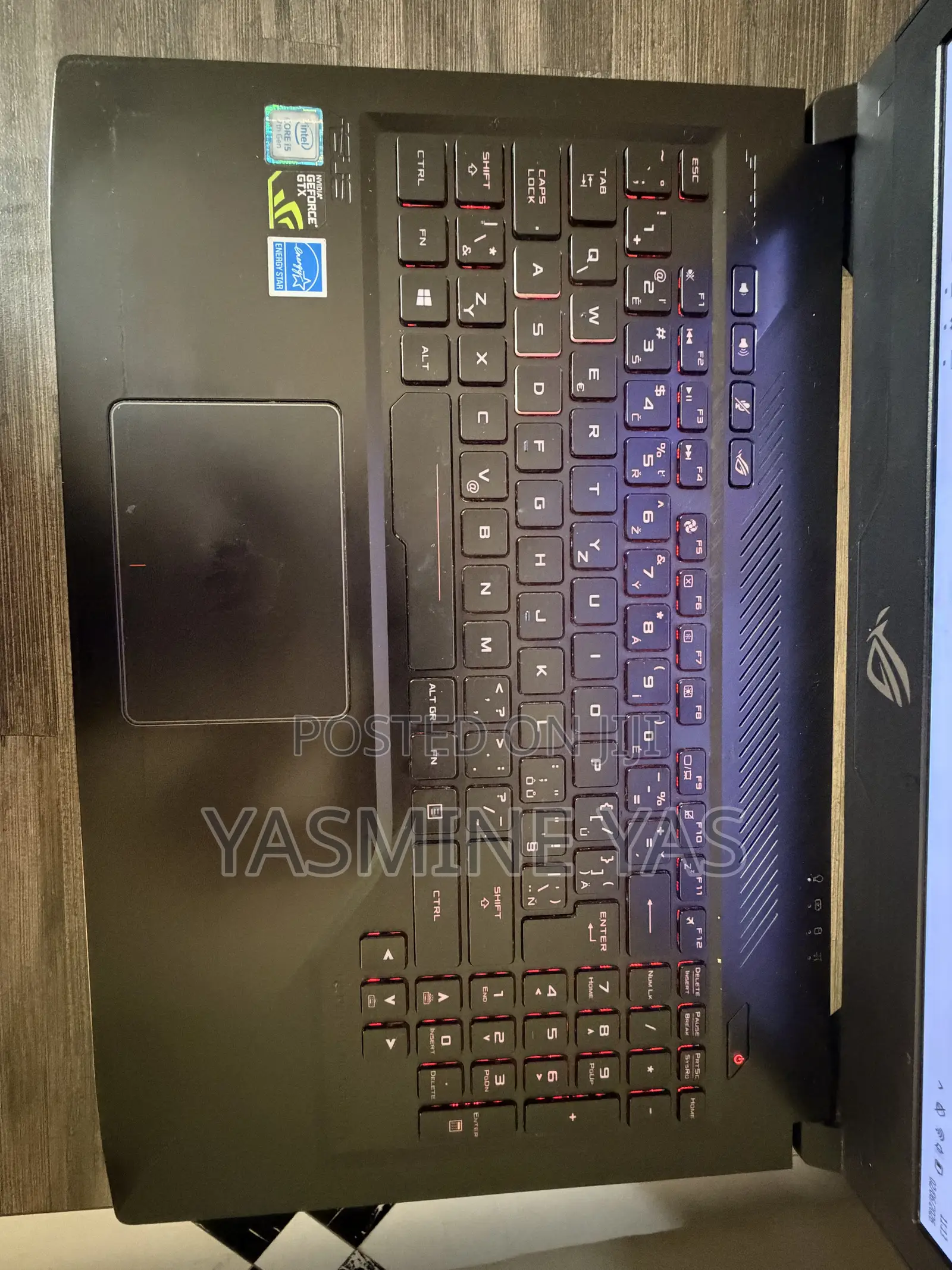 Laptop Asus ROG Strix GL703 8GB Intel Core i5 SSD 256GB