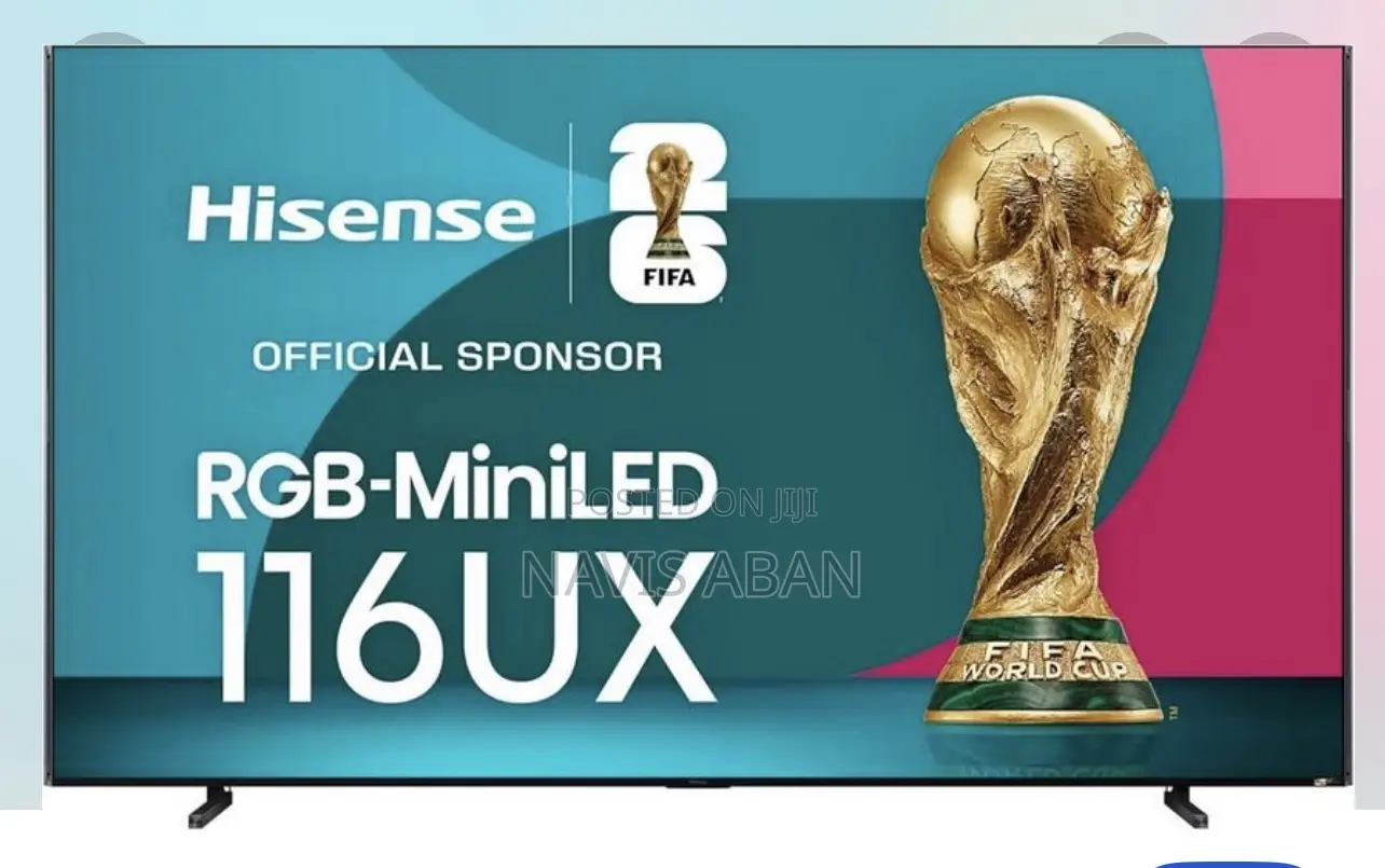 Hisense 116 Inches Smart Tv Model RGB Miniled 116ux