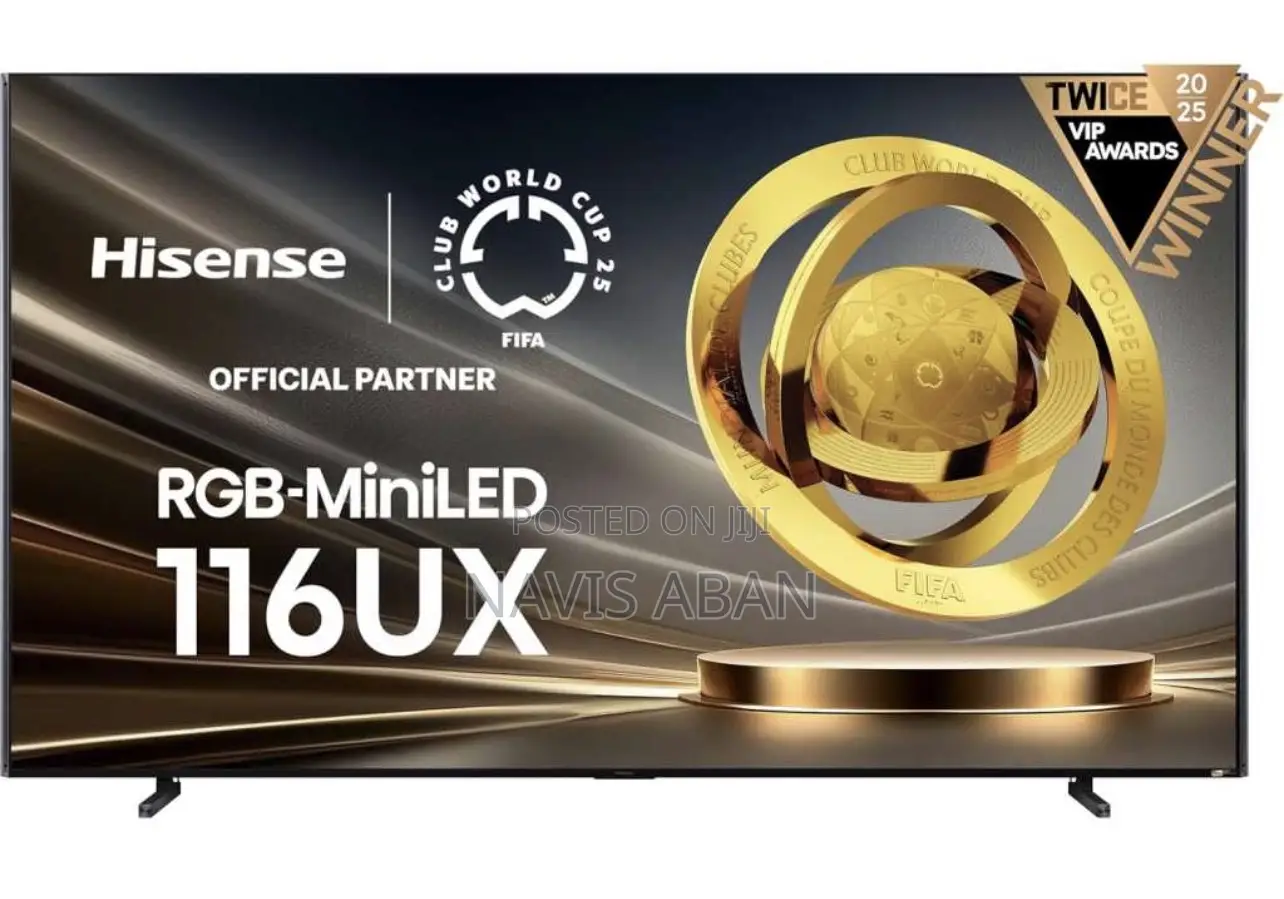 Hisense 116 Inches Smart Tv Model RGB Miniled 116ux