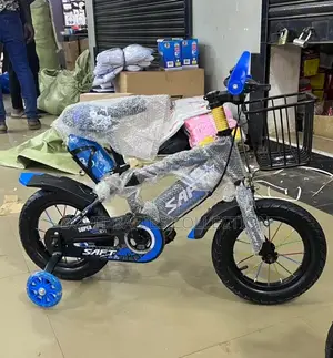 Kids Bicycle With A Bottle