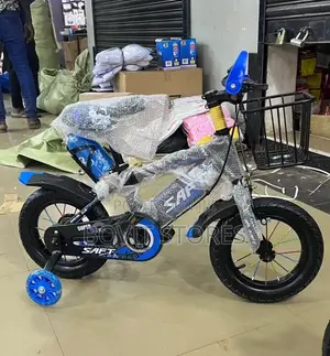 Kids Bicycle With A Bottle