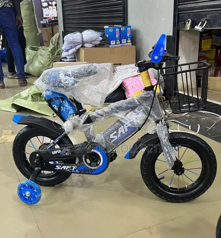 Kids Bicycle With A Bottle
