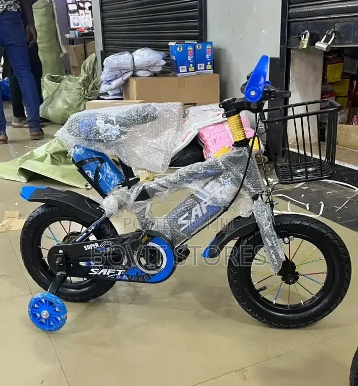 Kids Bicycle With A Bottle