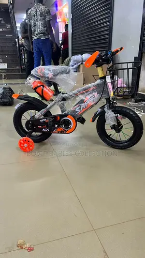 Kids Bicycle With A Bottle