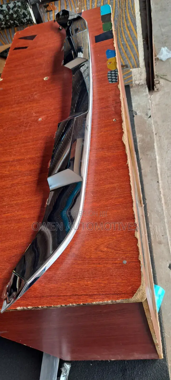Behind Bumper/Rear Bumper Chrome for Gle W166