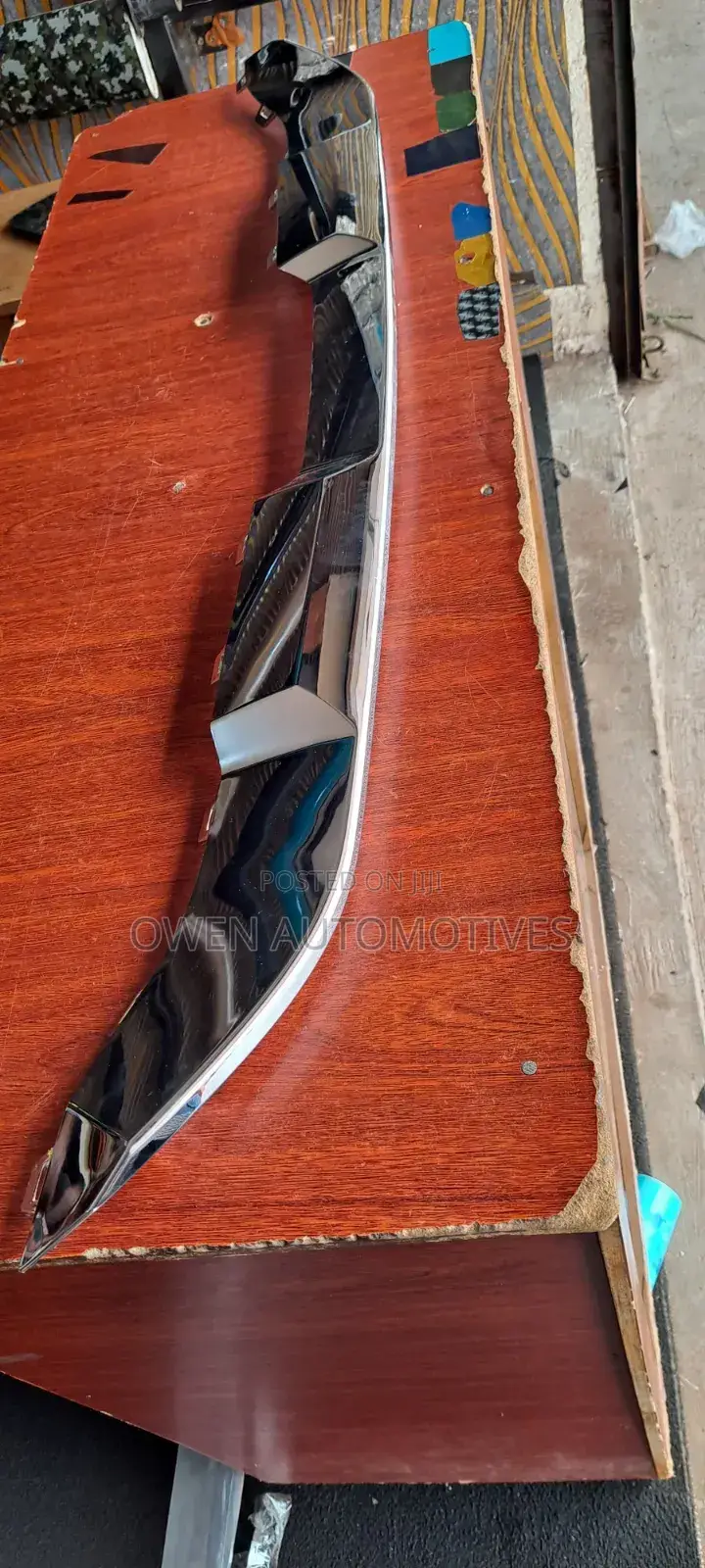Behind Bumper/Rear Bumper Chrome for Gle W166