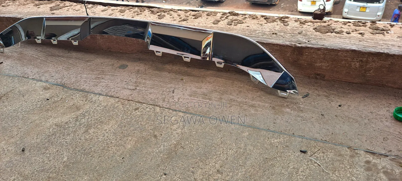 Behind Bumper/Rear Bumper Chrome for Gle W166