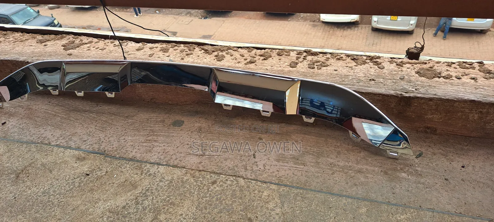 Behind Bumper/Rear Bumper Chrome for Gle W166