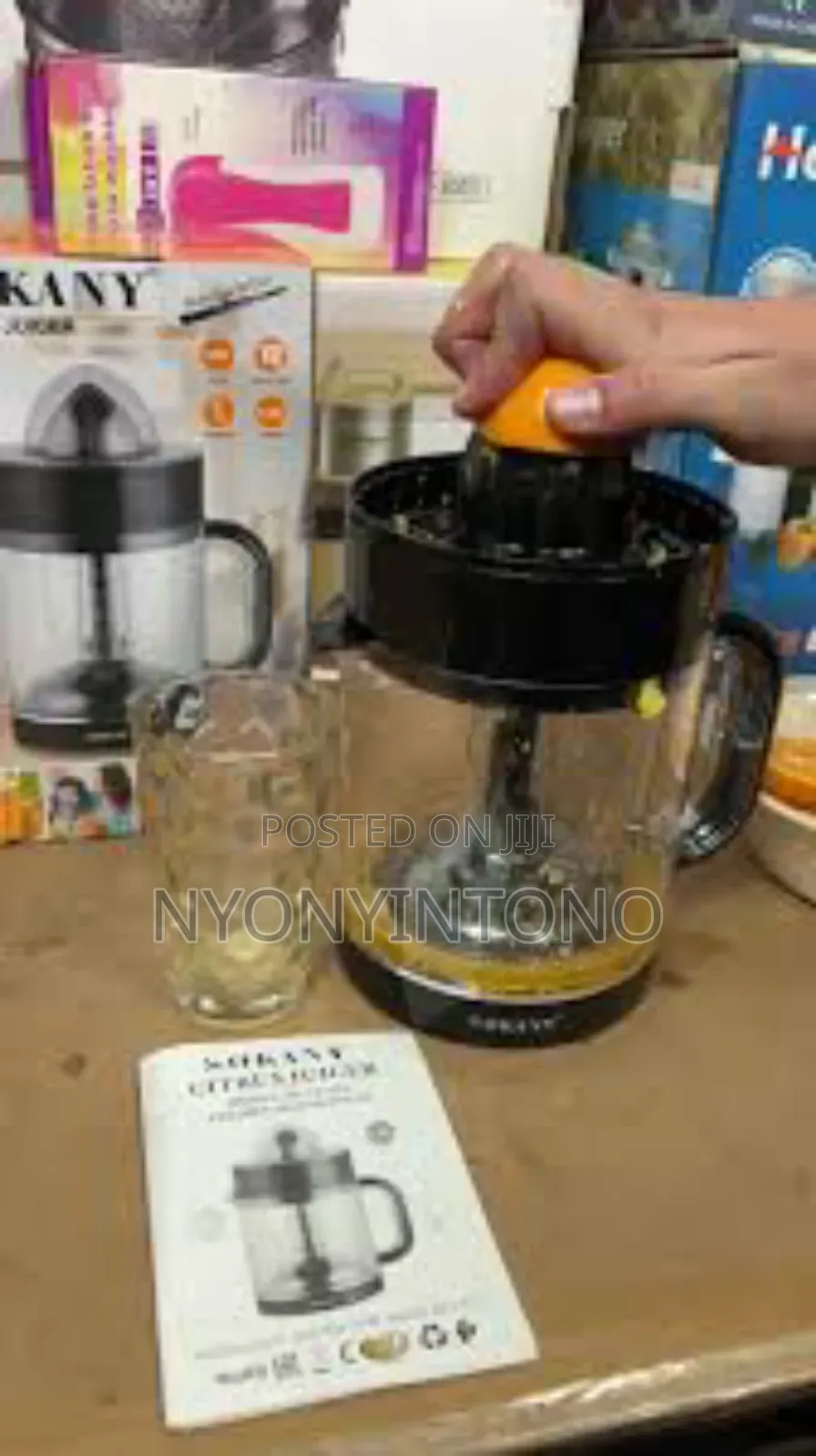 Sokany 1.2litres Citrus Juicer Sk-Cz-626