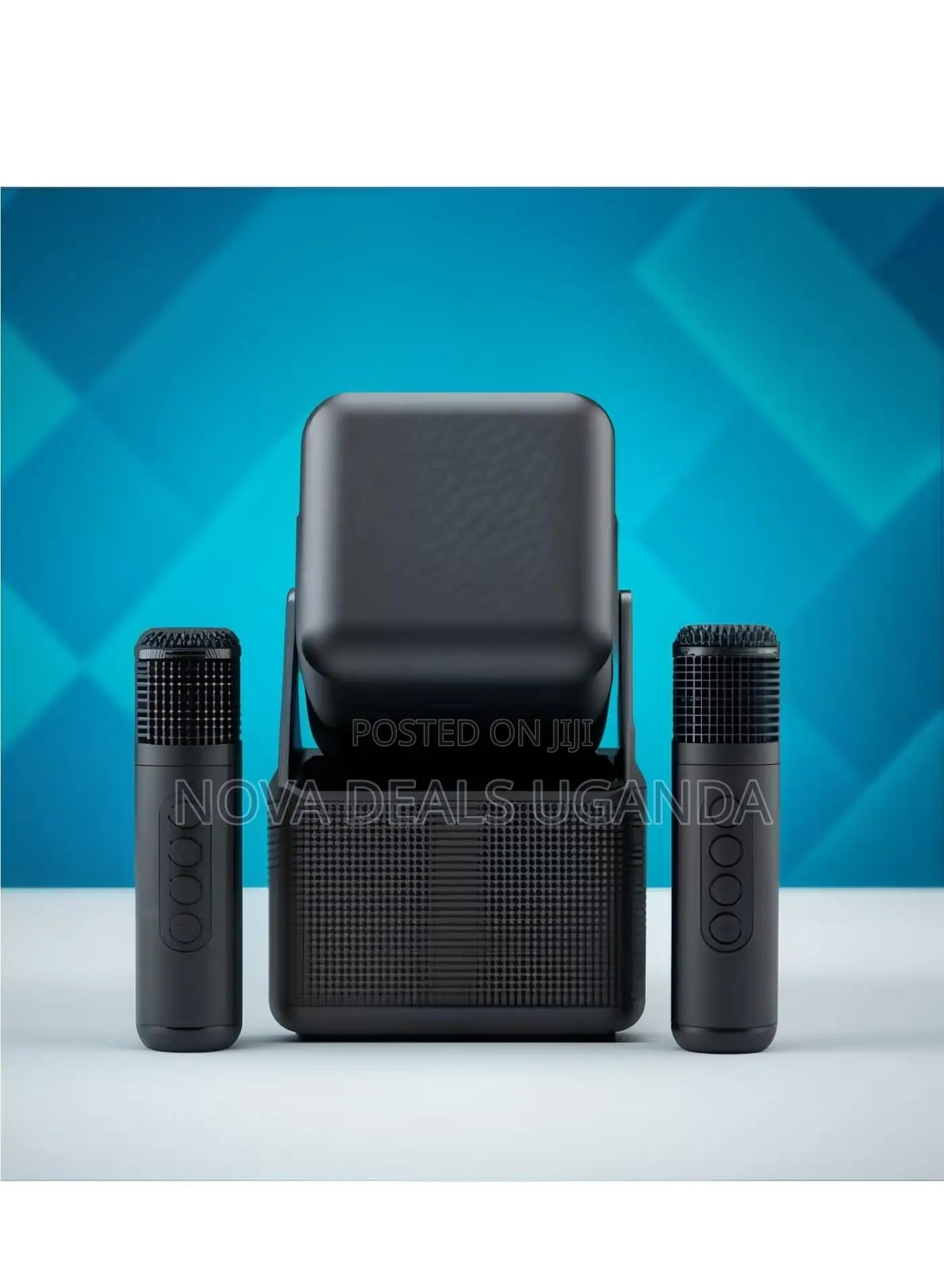Smartbarry Ht31 HDR Portable Projector Wireless Karaoke Microphones