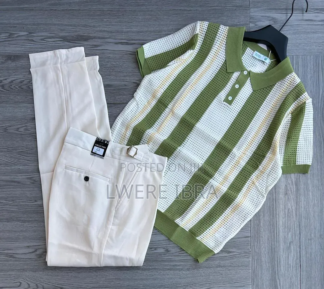 Black Knitted T-Shirts for Men