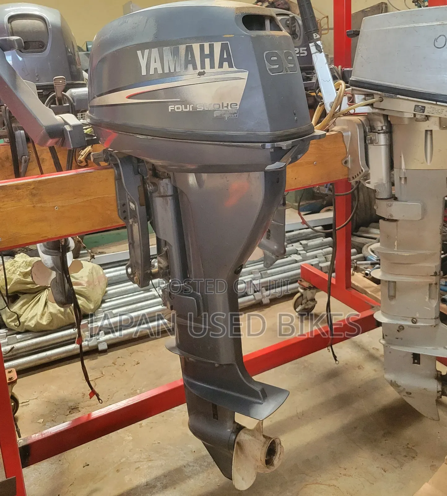 Japan Used Yamaha 9.9 Hp Four-Stroke Outboard Motor