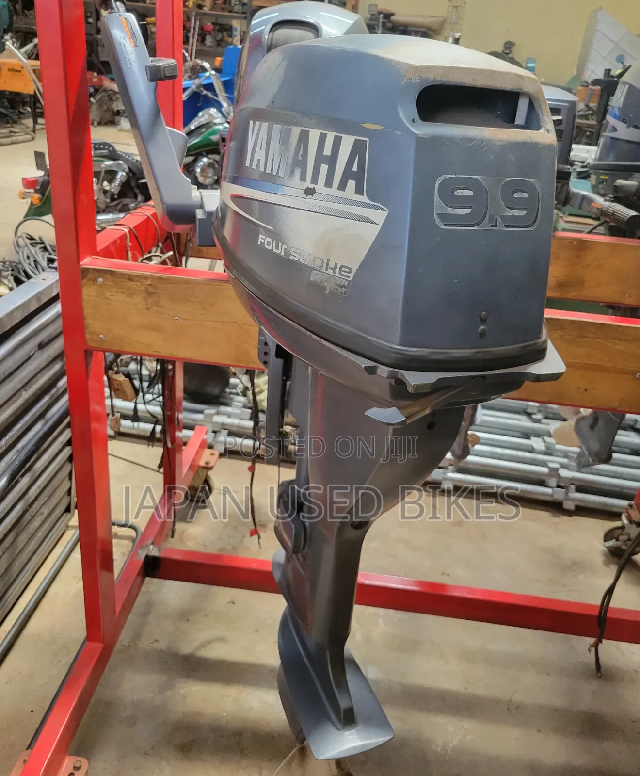 Japan Used Yamaha 9.9 Hp Four-Stroke Outboard Motor