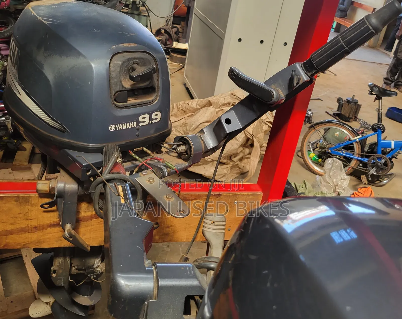 Japan Used Yamaha 9.9 Hp Four-Stroke Outboard Motor