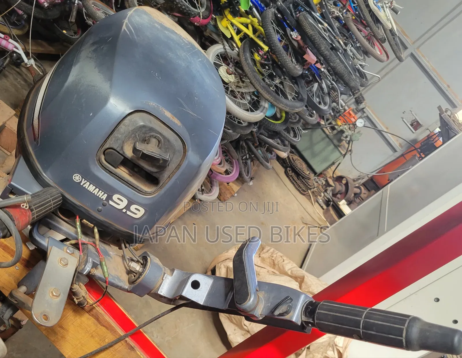 Japan Used Yamaha 9.9 Hp Four-Stroke Outboard Motor