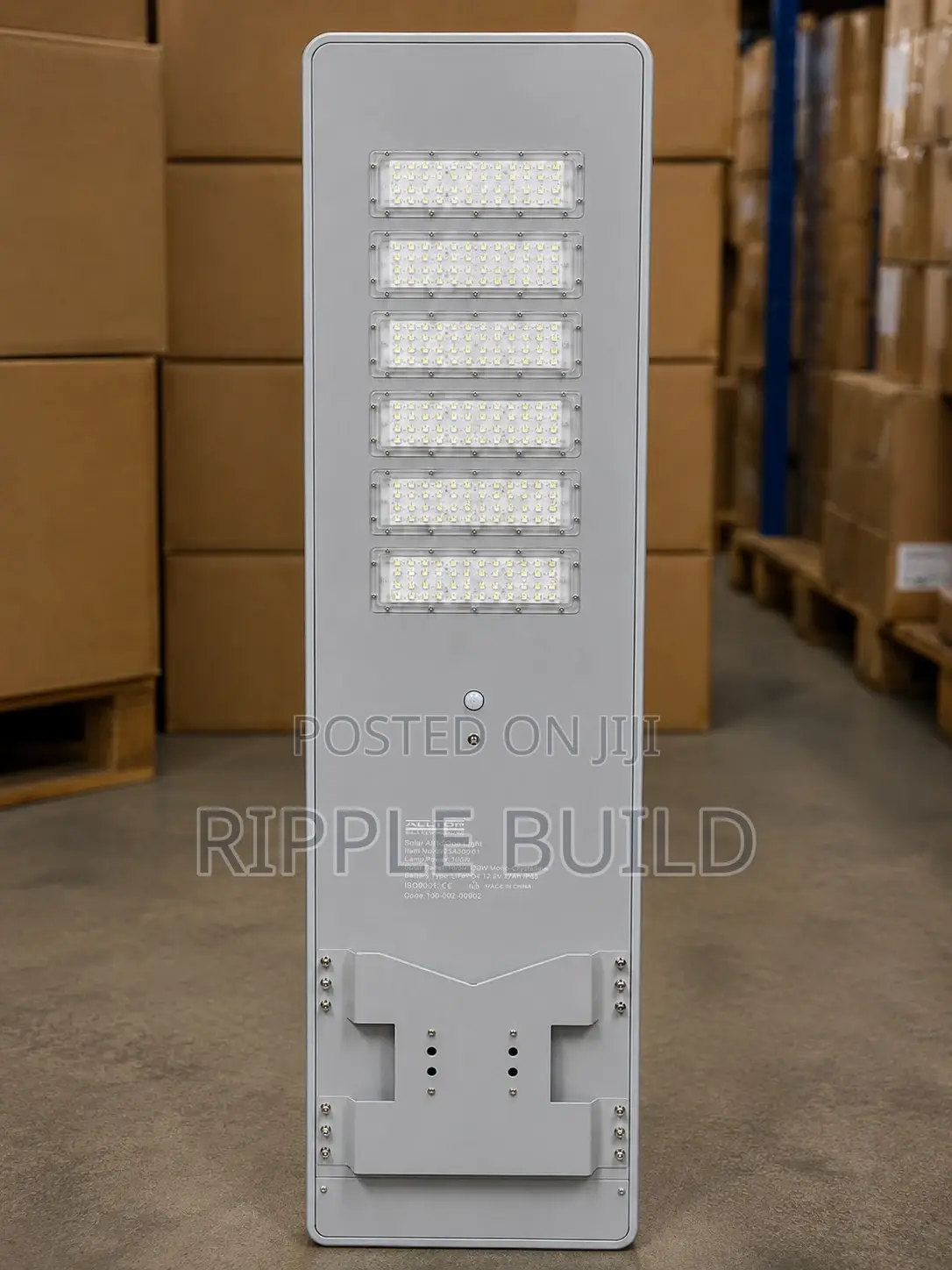300w All-in-One Solar Street Light Lifepo4 Security Lamp Kampala