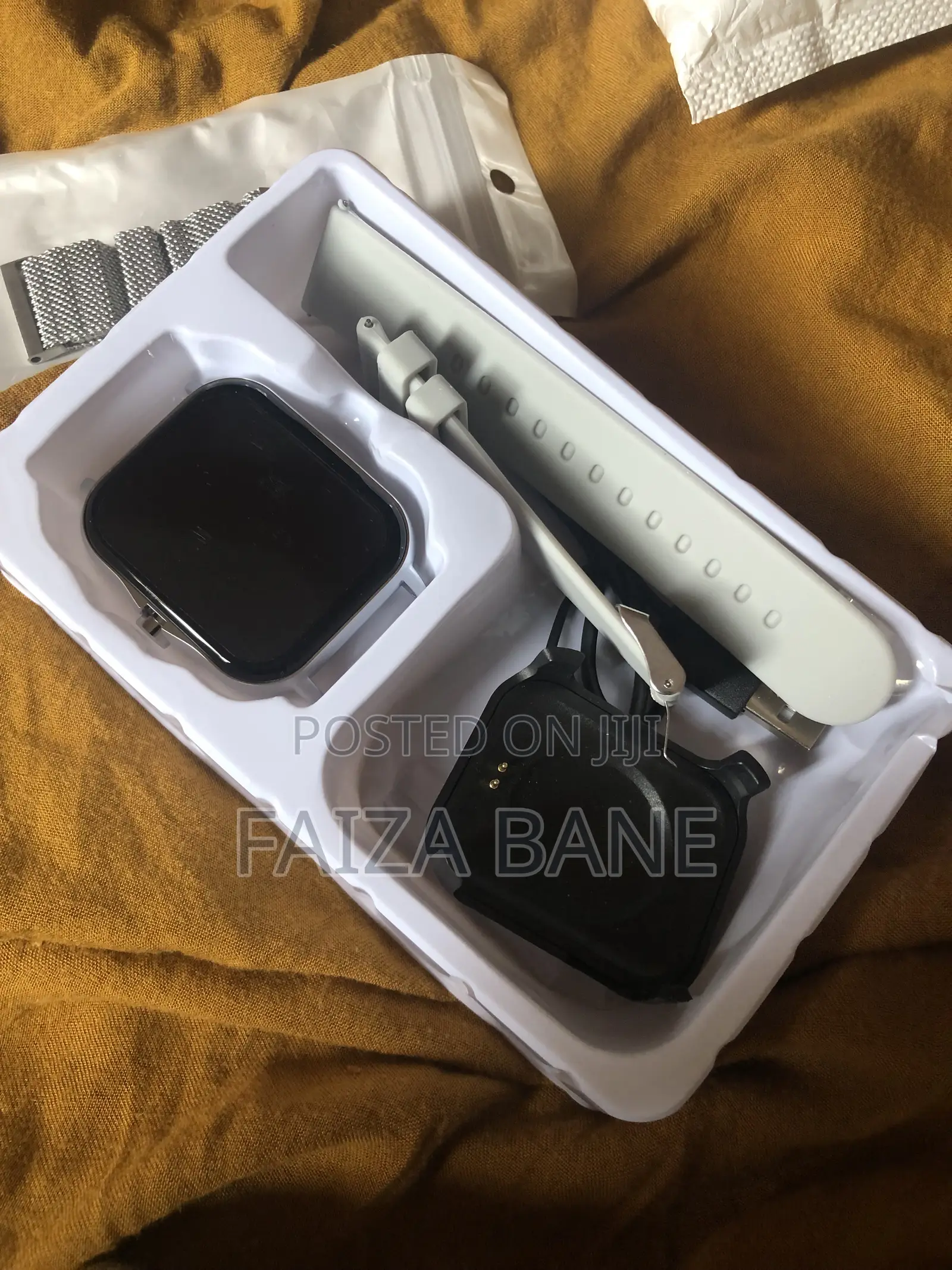 Premium Hryfine Smart Watch - Sleek Metal Body (Bluetooth Calls)