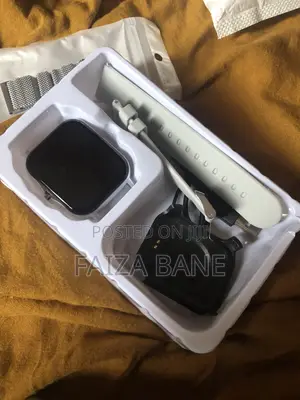 Premium Hryfine Smart Watch - Sleek Metal Body (Bluetooth Calls)