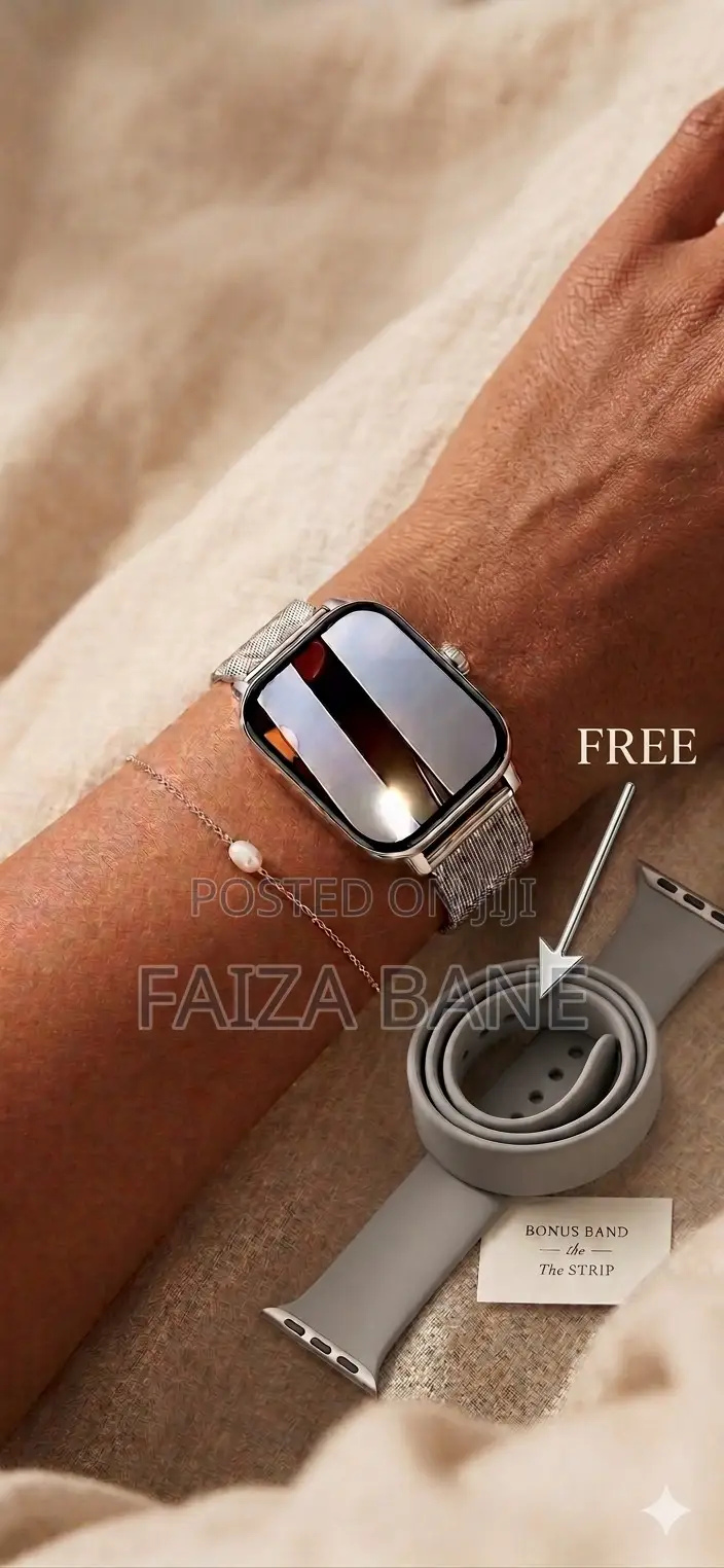 Premium Hryfine Smart Watch - Sleek Metal Body (Bluetooth Calls)