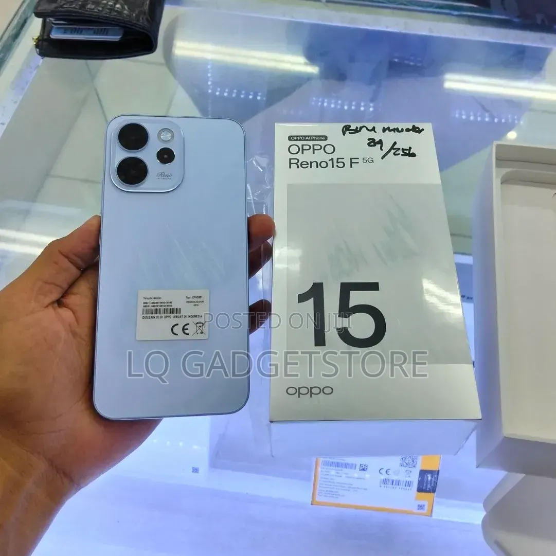 New Oppo Reno15 F 5G 512 GB Blue