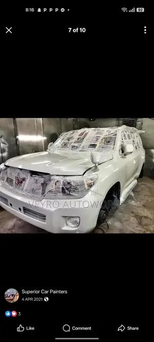 Vehicle Spraying Full Rebuilds