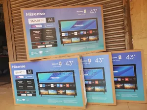 Boxed Hisense 43" Smart Tv