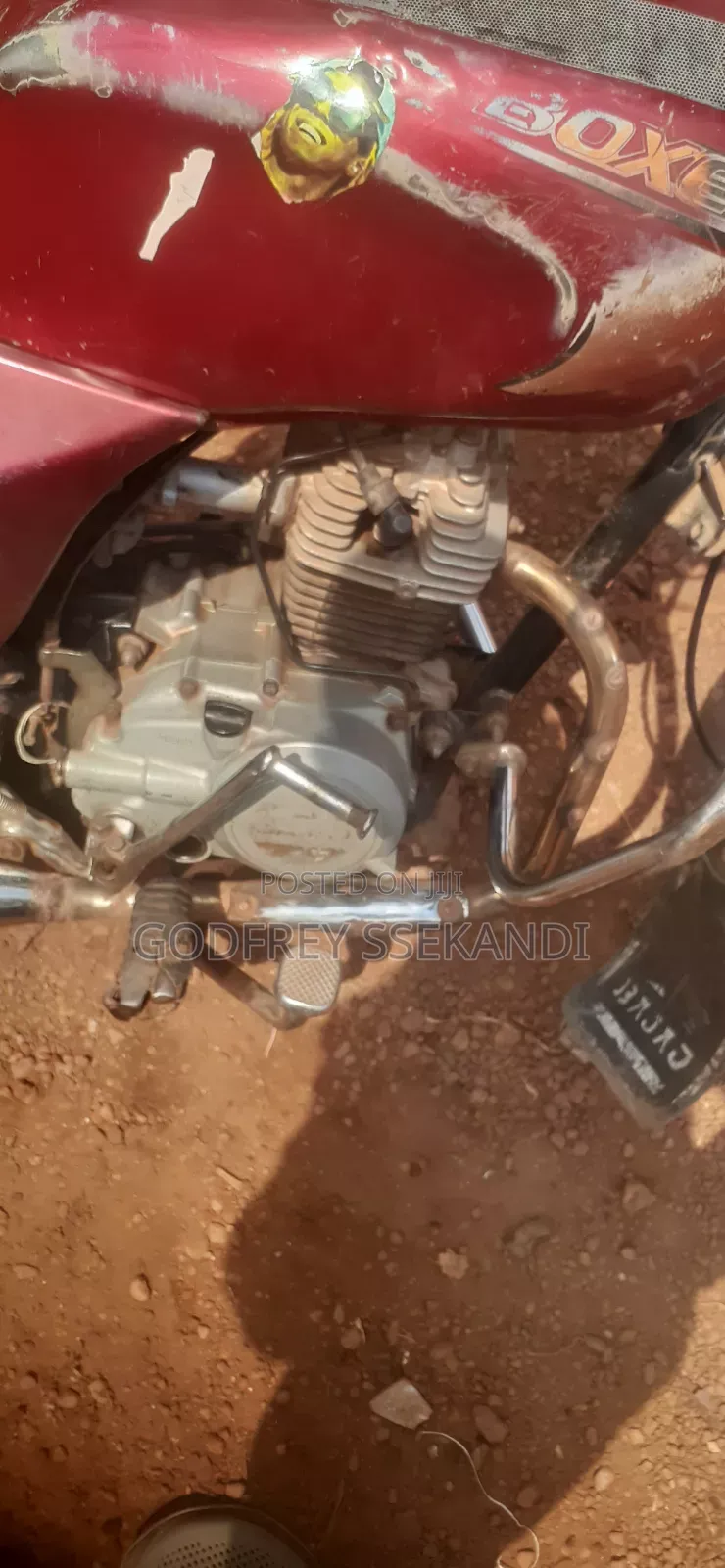 Bajaj Boxer 100 2015 Red