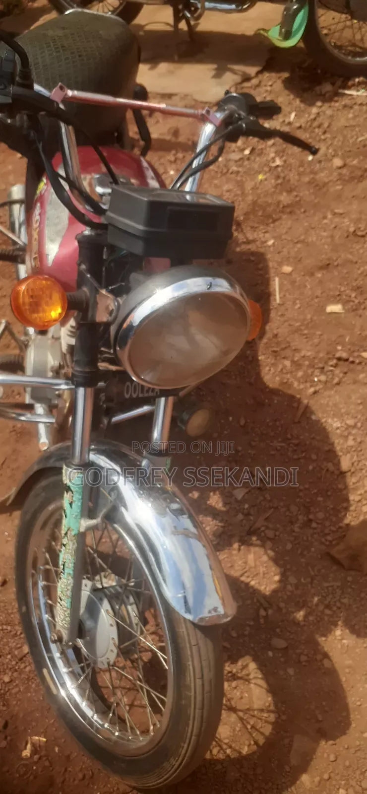 Bajaj Boxer 100 2015 Red