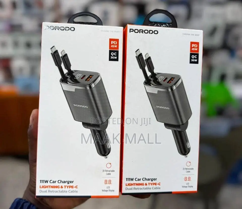 Original Porodo 111w Car Charger