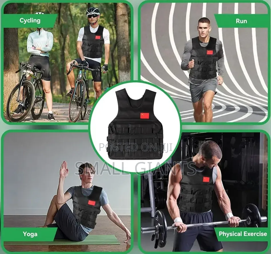 10kg Adjustable Exercise Weighted Vest