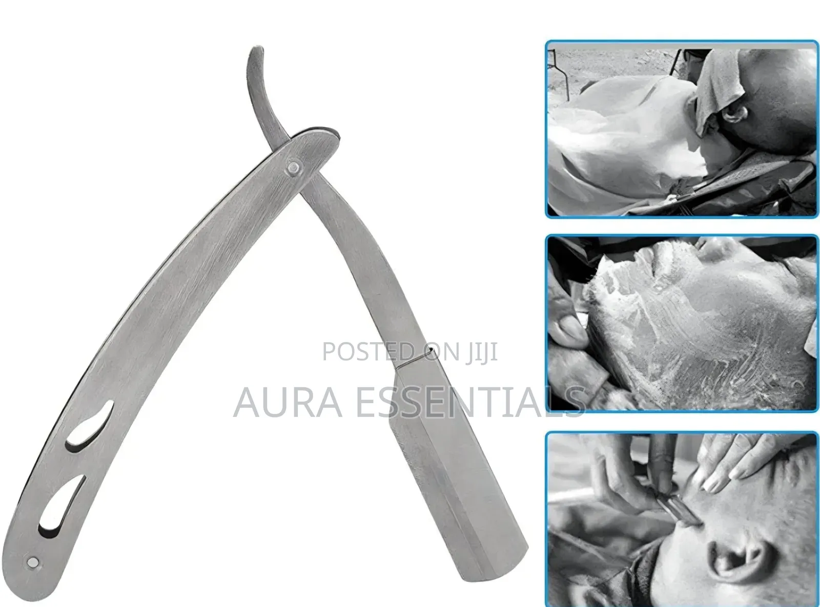 Stainless Steel Barber Straight Edge Razor