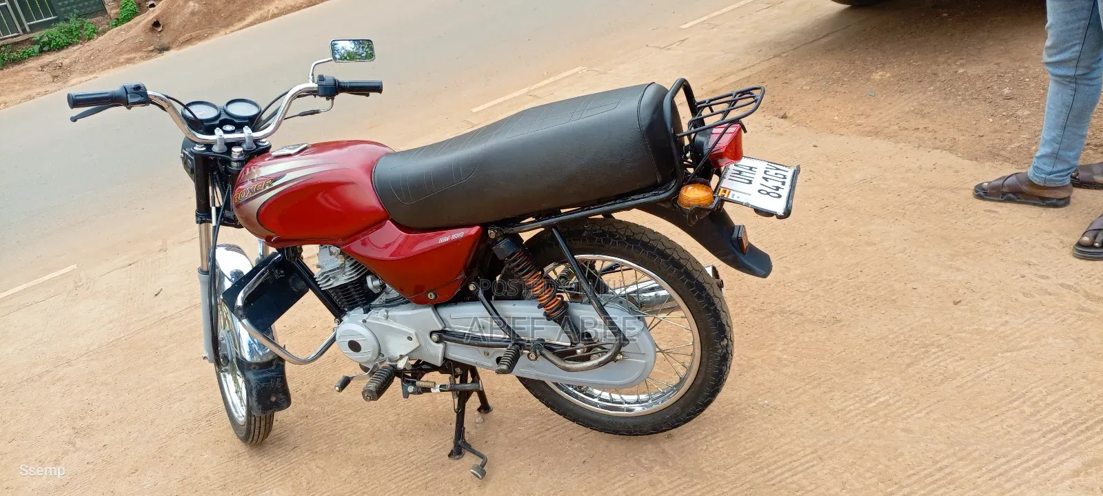 Bajaj Boxer 100 2025 Red