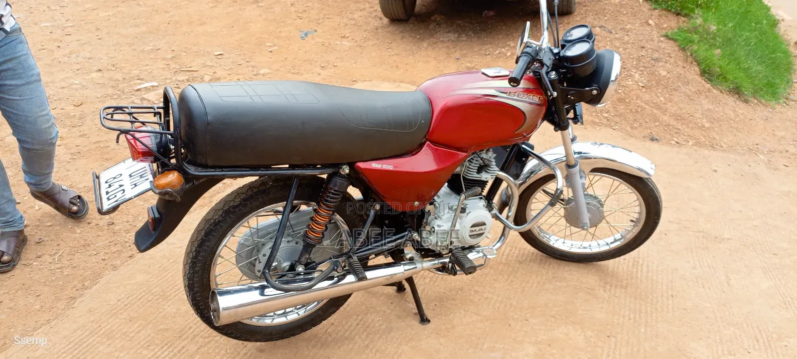 Bajaj Boxer 100 2025 Red