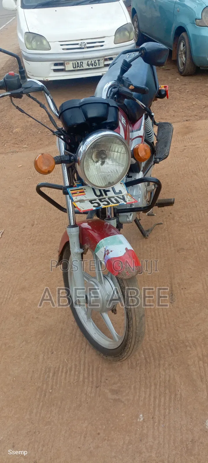 TVS HLX 125 2024 Red
