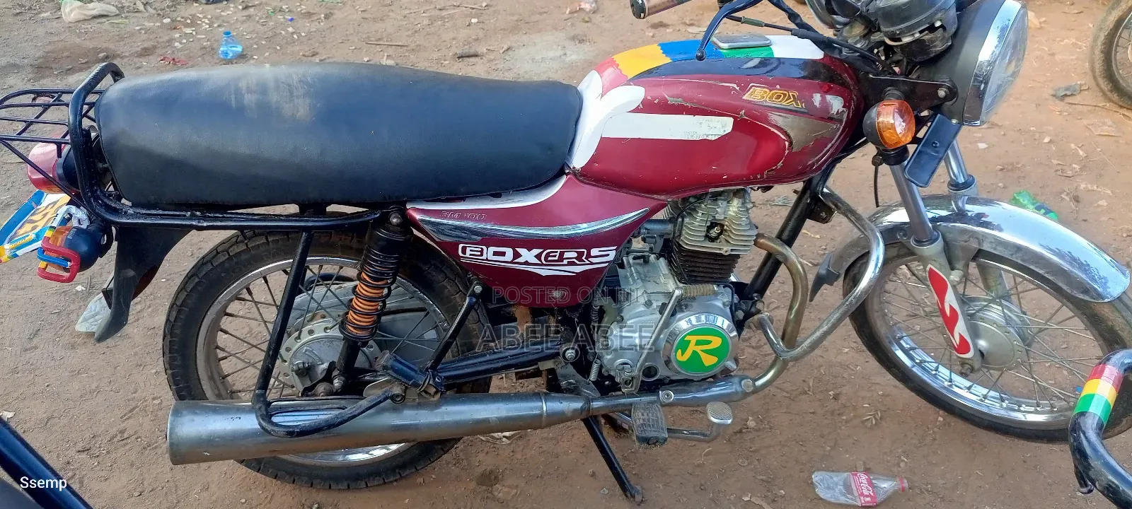 Bajaj Boxer 125 2022 Red