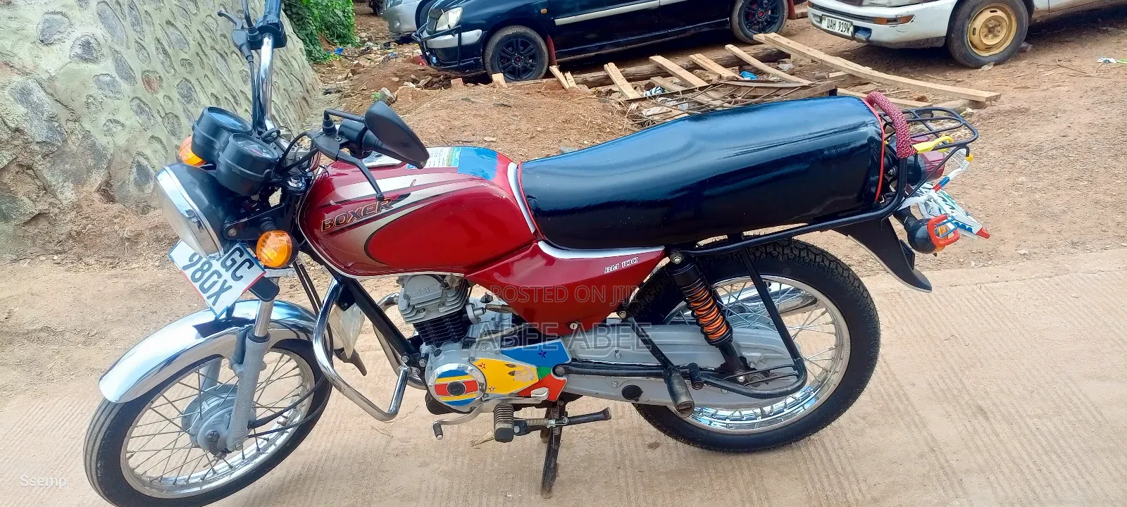 Bajaj Boxer 100 2025 Red