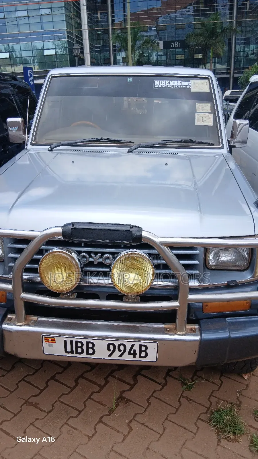 Toyota Land Cruiser Prado 1999 Gray