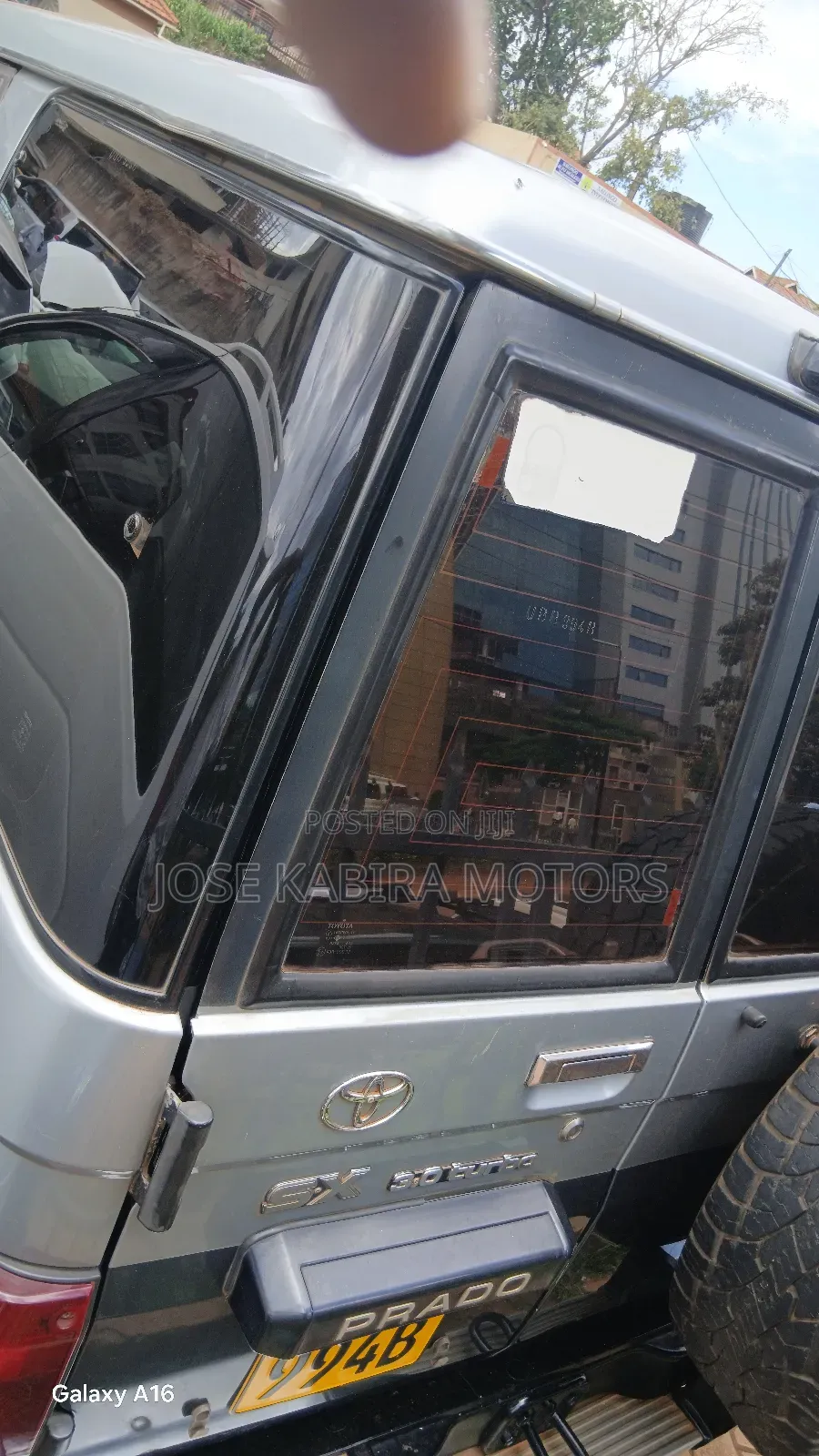 Toyota Land Cruiser Prado 1999 Gray