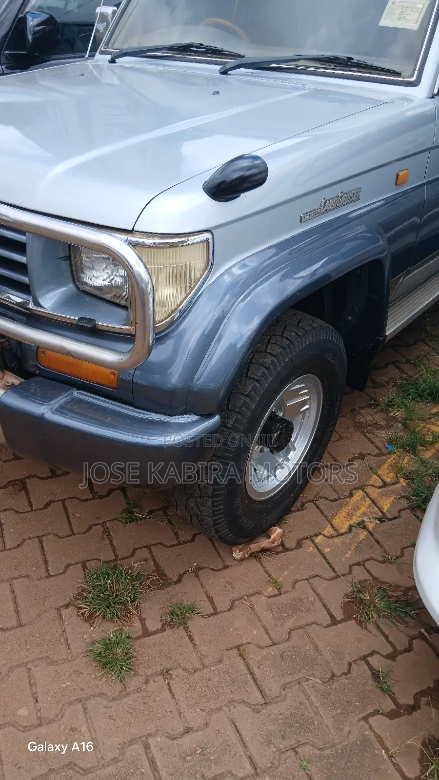 Toyota Land Cruiser Prado 1999 Gray