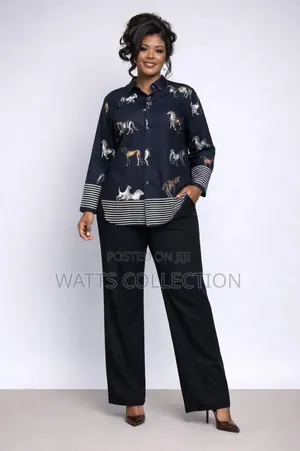 Women's Linen Two Piece Set