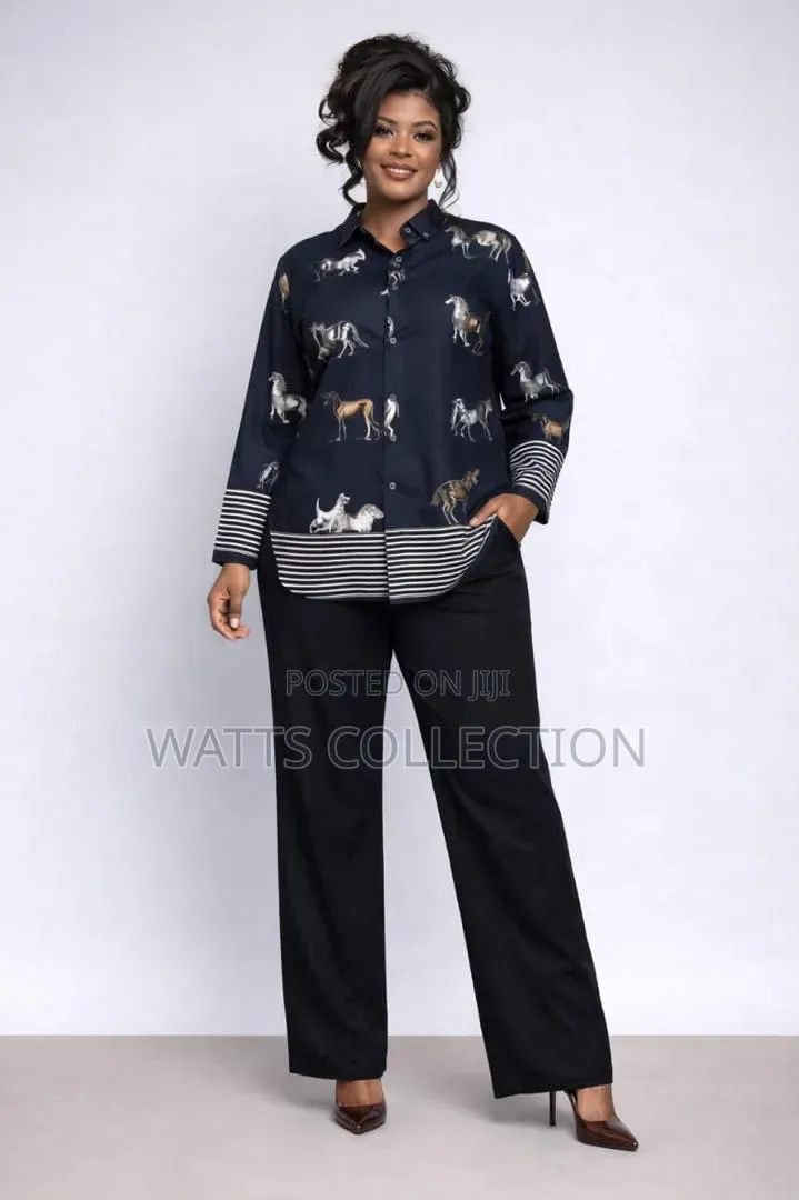 Women's Linen Two Piece Set
