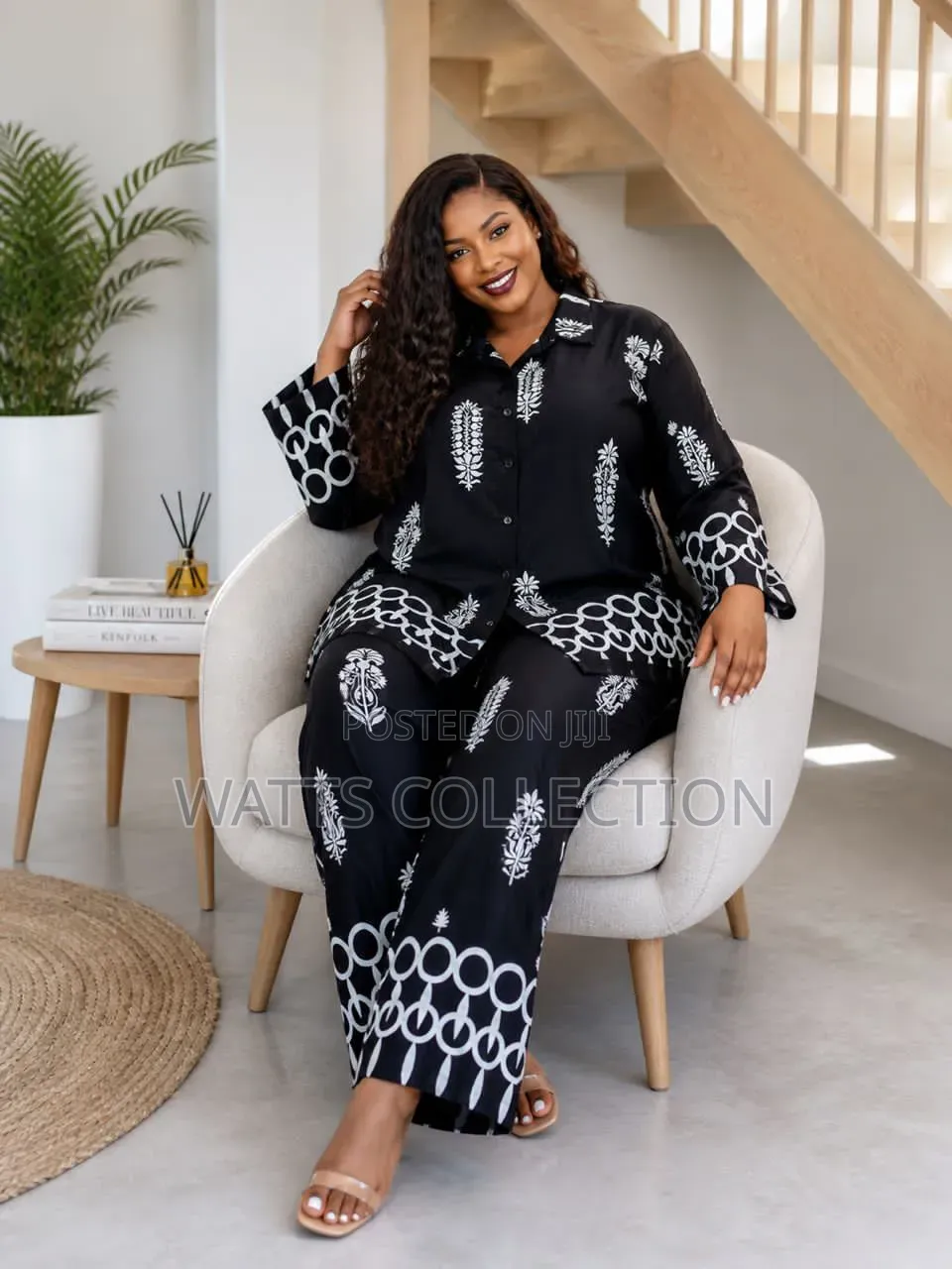 Women's Linen Two Piece Set
