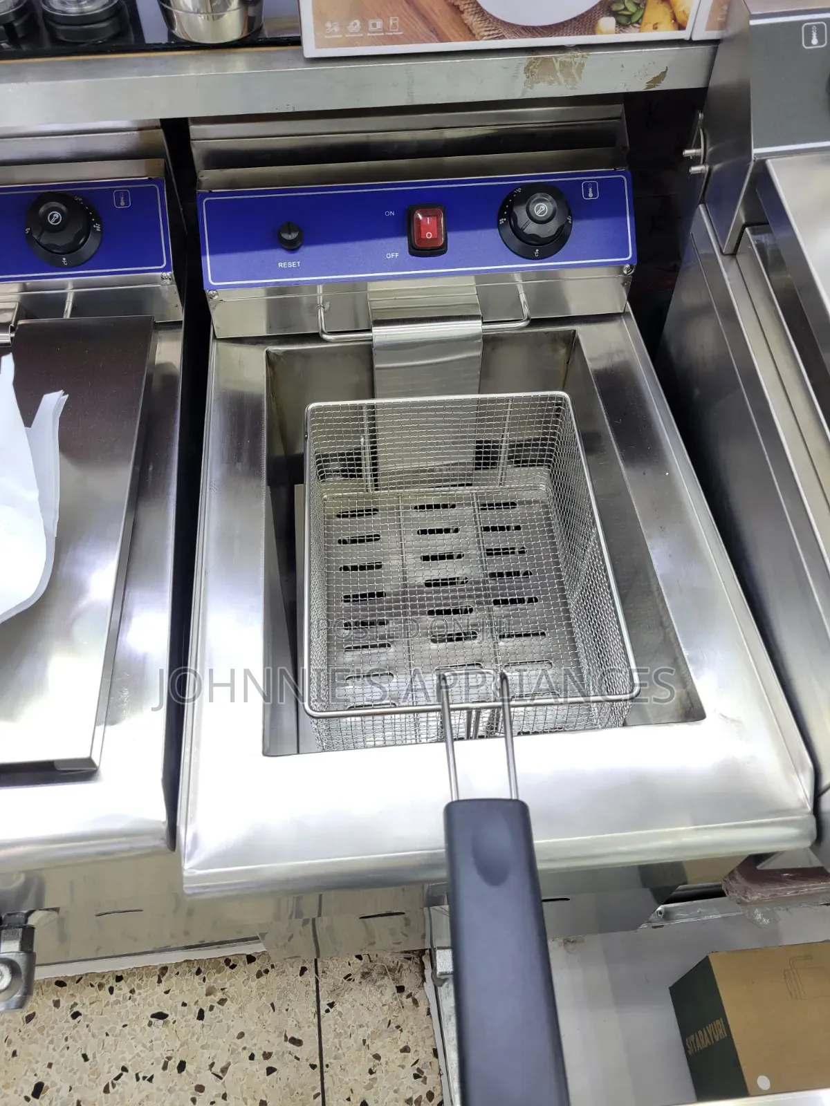 15l Stainless Steel Electric Deepfryer Single Tap