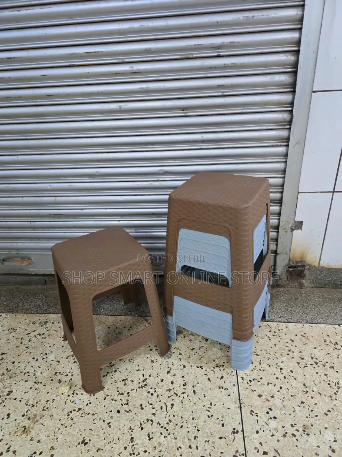 Stackable Dining Plastic Stools Plastic Stools