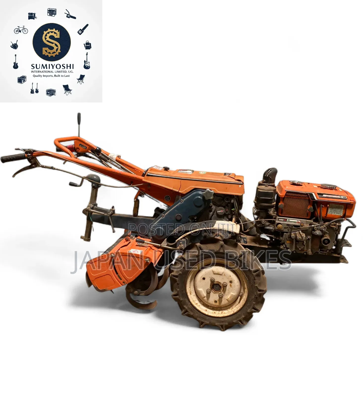 Kubota Walking Tractor 7hp