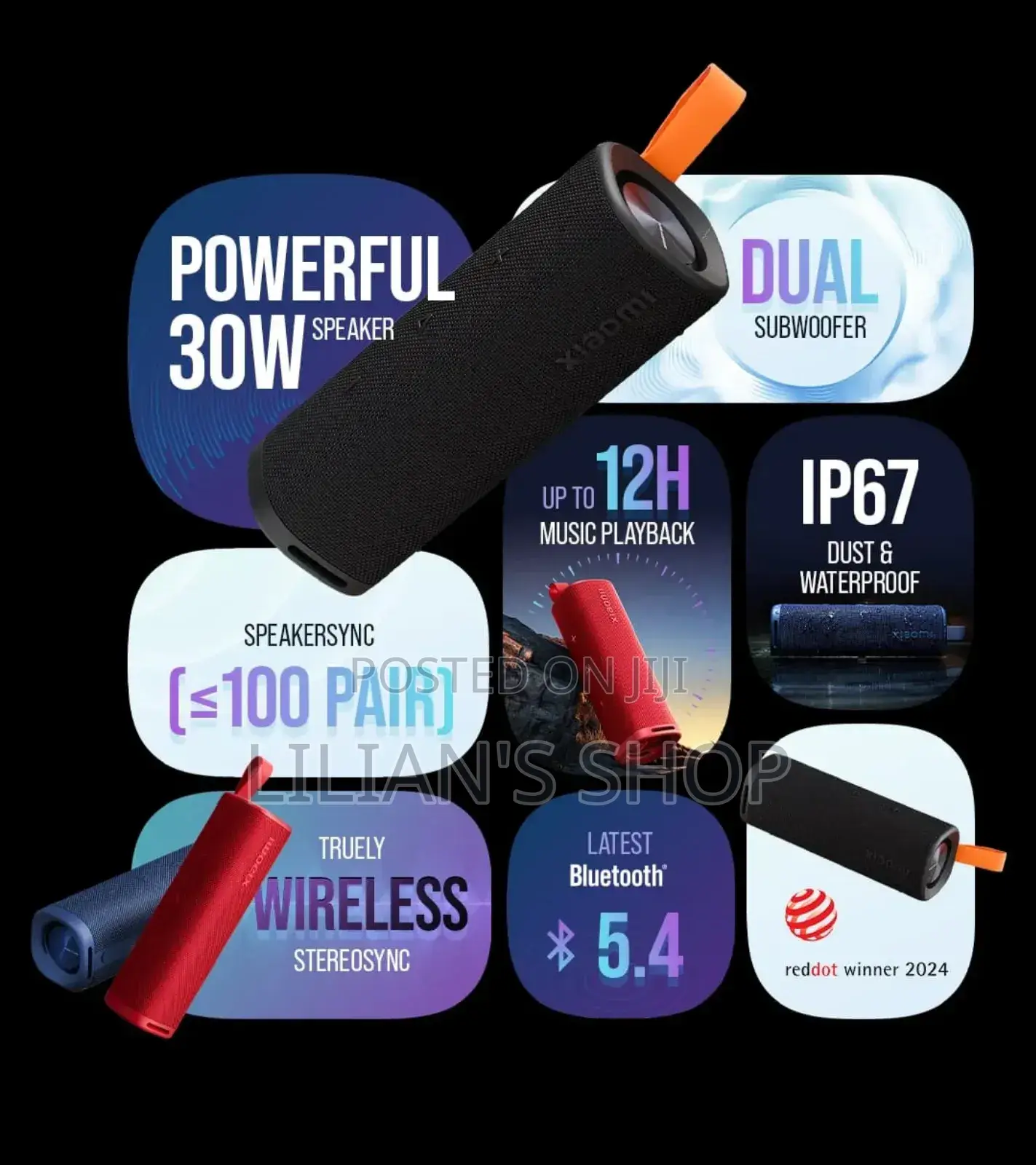 Xiaomi Sound Outdoor 30w Portable Bluetooth Speaker
