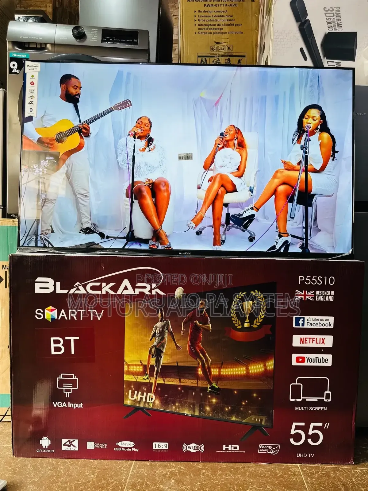Black Ark 50'insh Tv